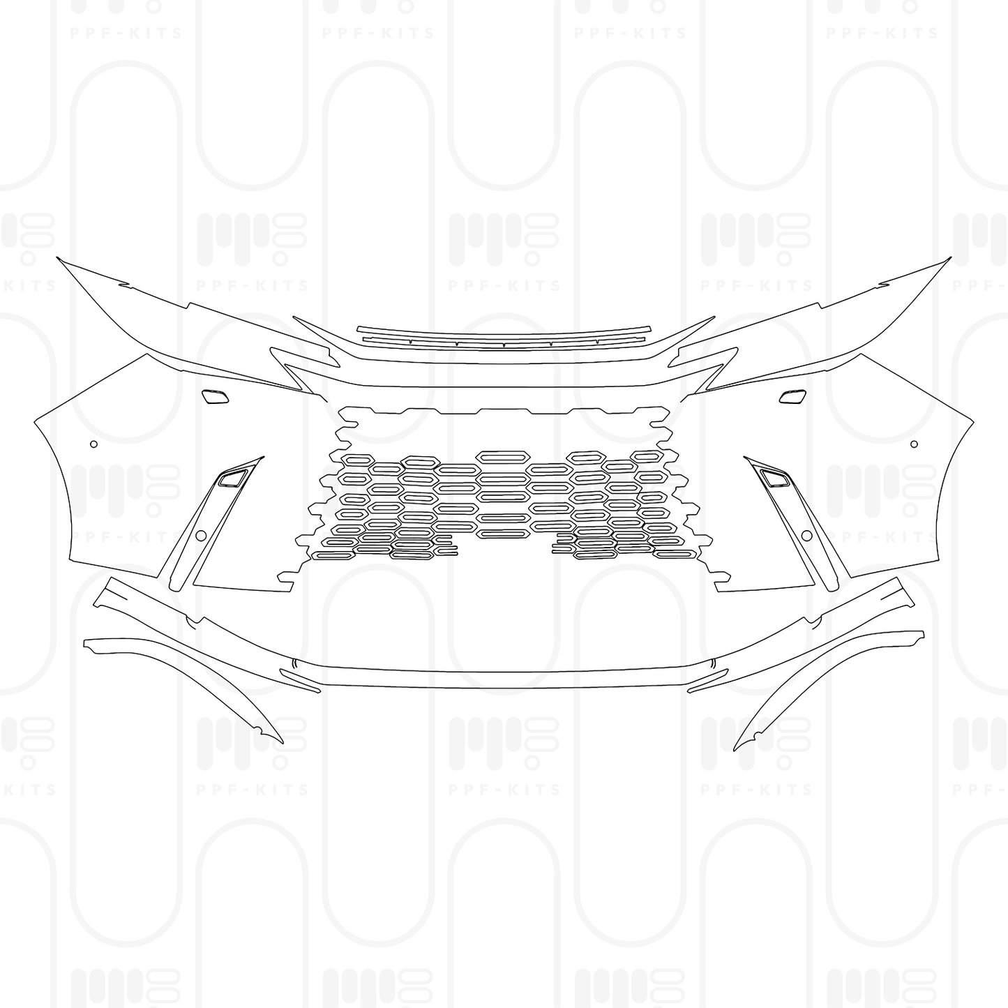 PPF prédécoupé Lexus LM 2026