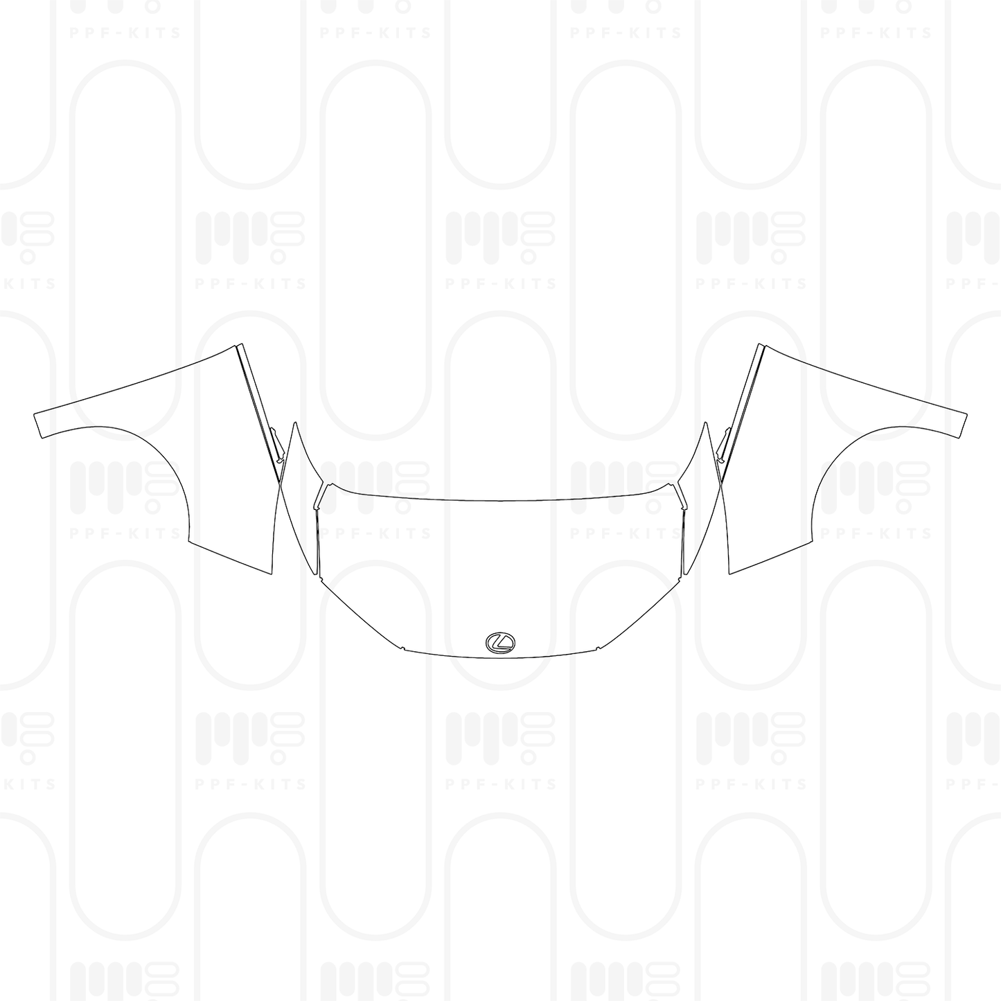 PPF prédécoupé Lexus LM 2026