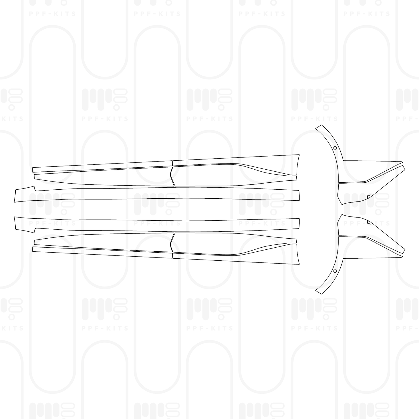 PPF prédécoupé Lotus Emeya 2026