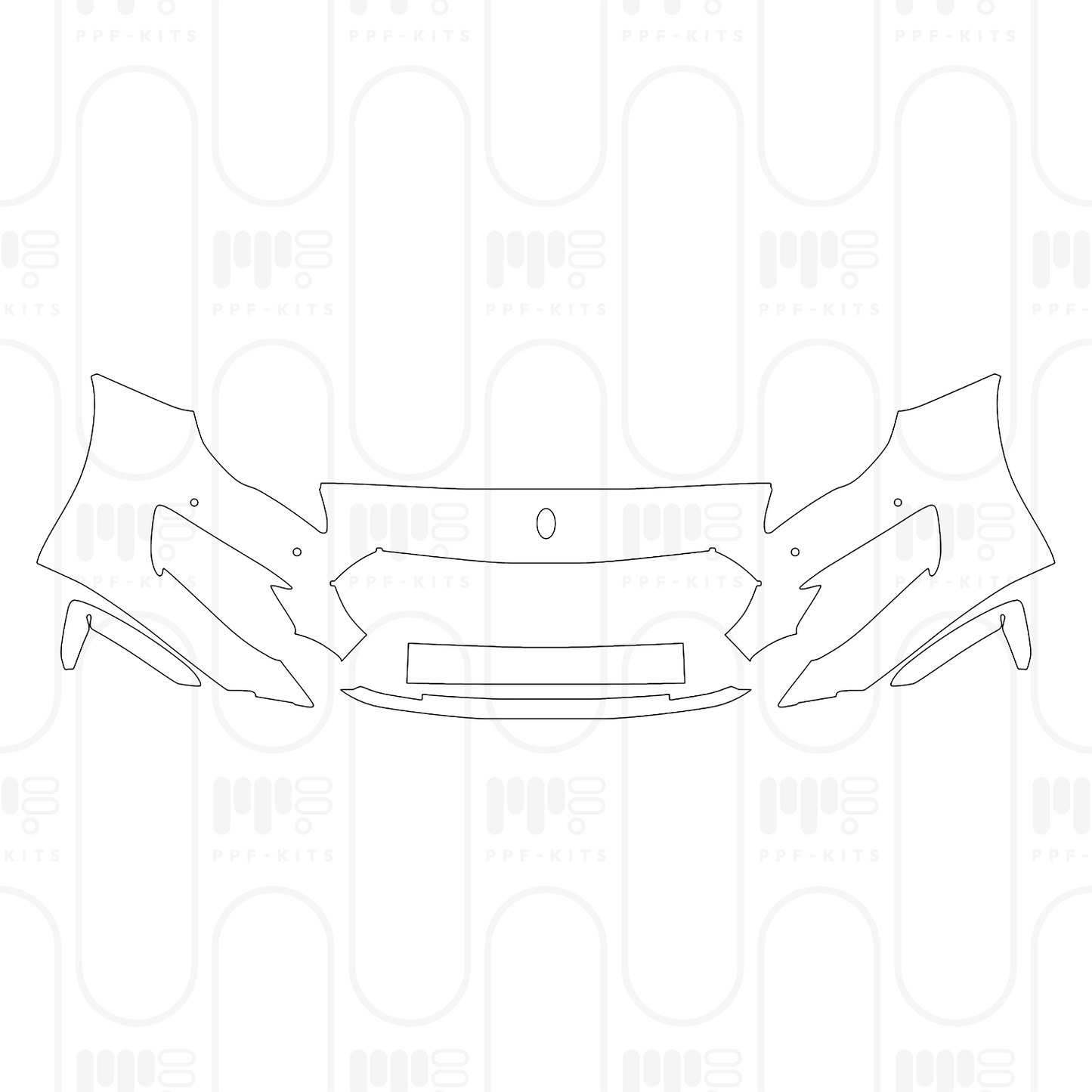 PPF prédécoupé Maserati Quattroporte Modena 2026