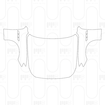 PPF prédécoupé Maserati Quattroporte Modena 2026