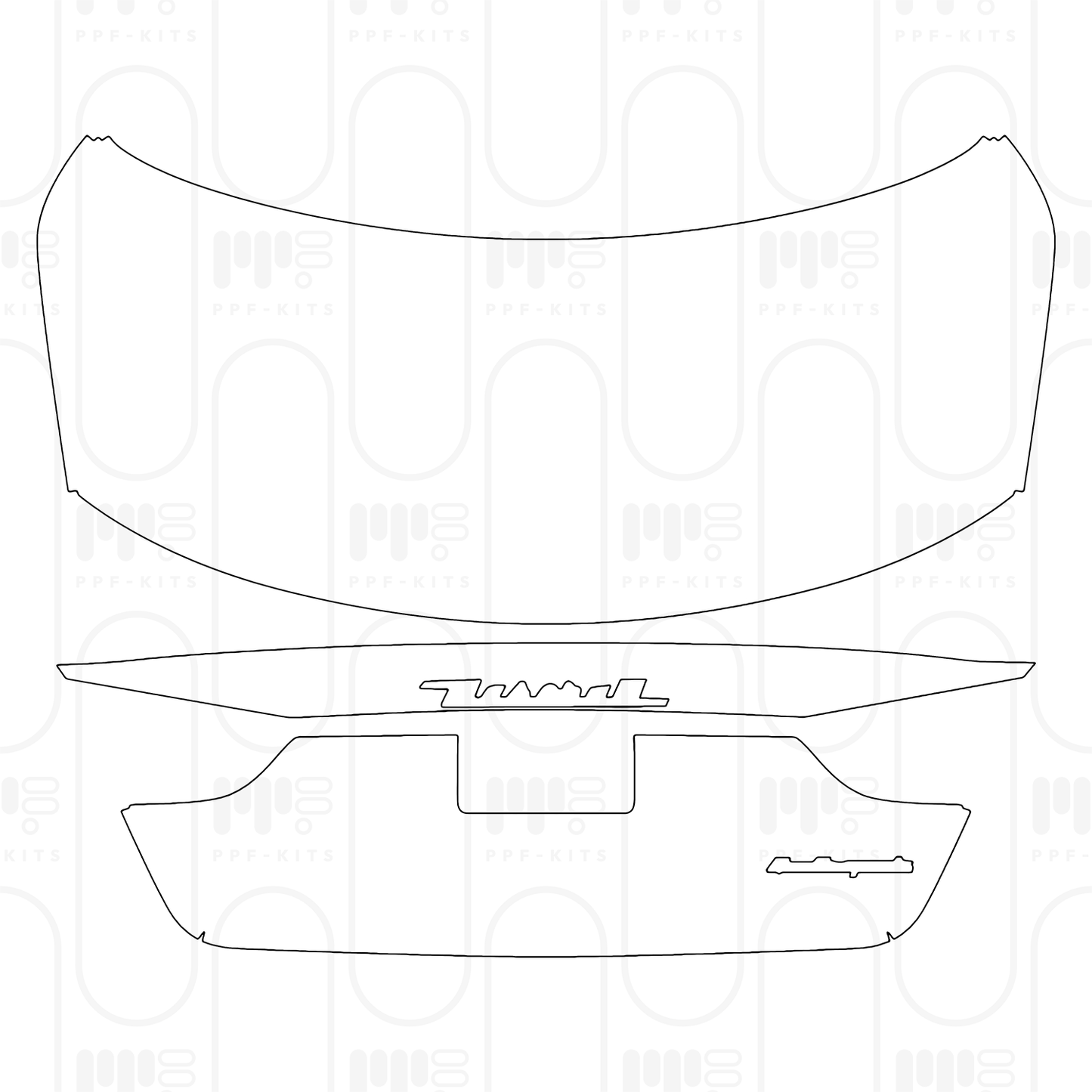 PPF prédécoupé Maserati Quattroporte Modena 2026