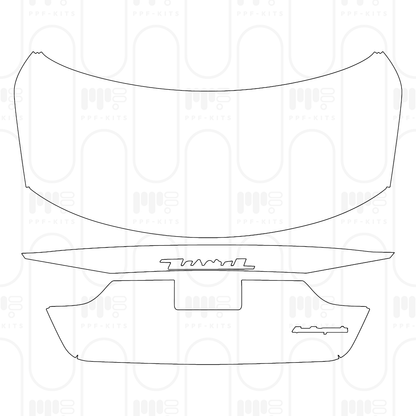 PPF prédécoupé Maserati Quattroporte Modena 2026