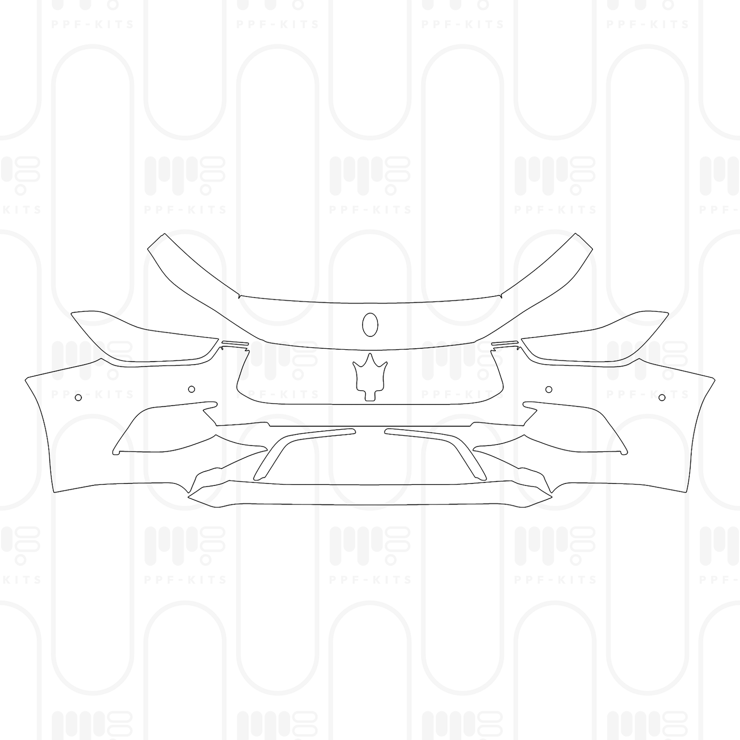PPF prédécoupé Maserati Ghibli Modena 2026