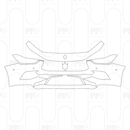 PPF prédécoupé Maserati Ghibli Modena 2026