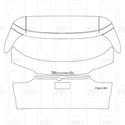 PPF prédécoupé Maserati Grecale Trofeo 2026