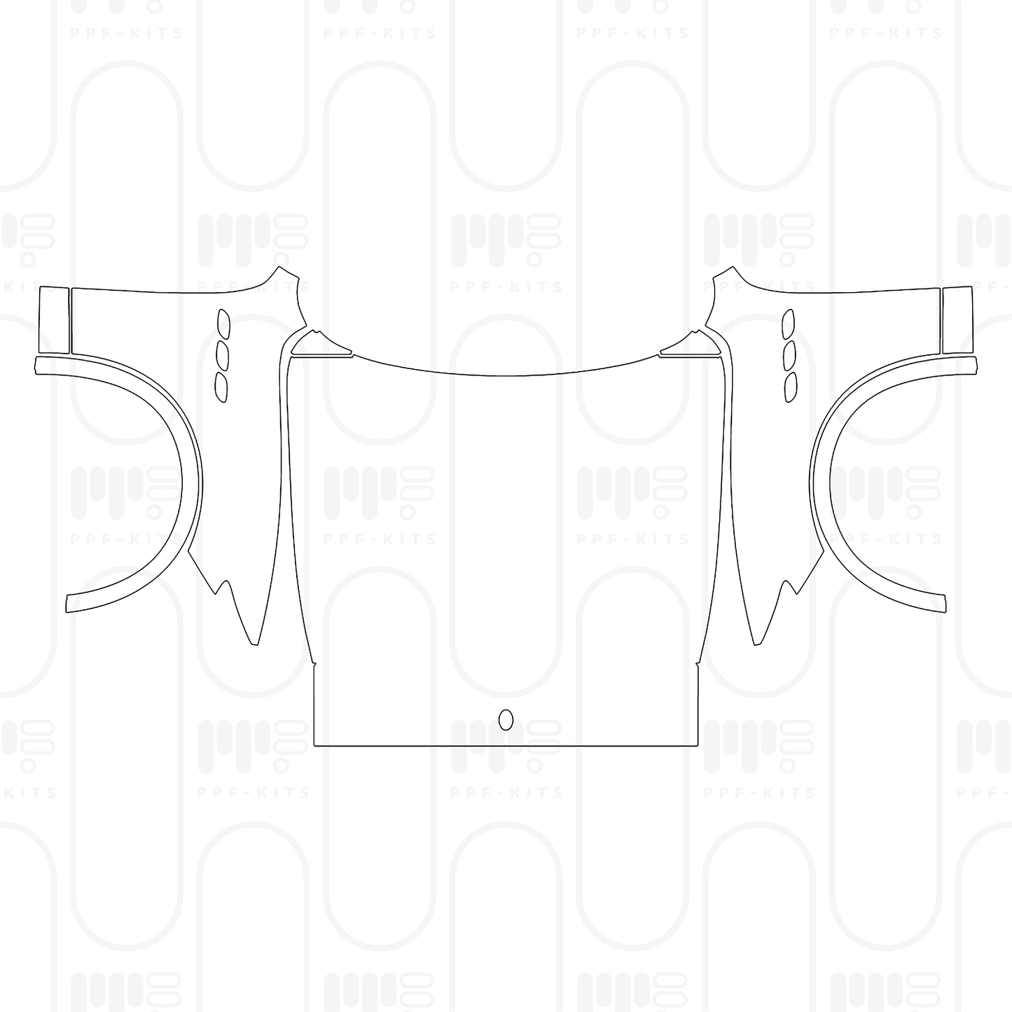 PPF prédécoupé Maserati Levante Trofeo 2026