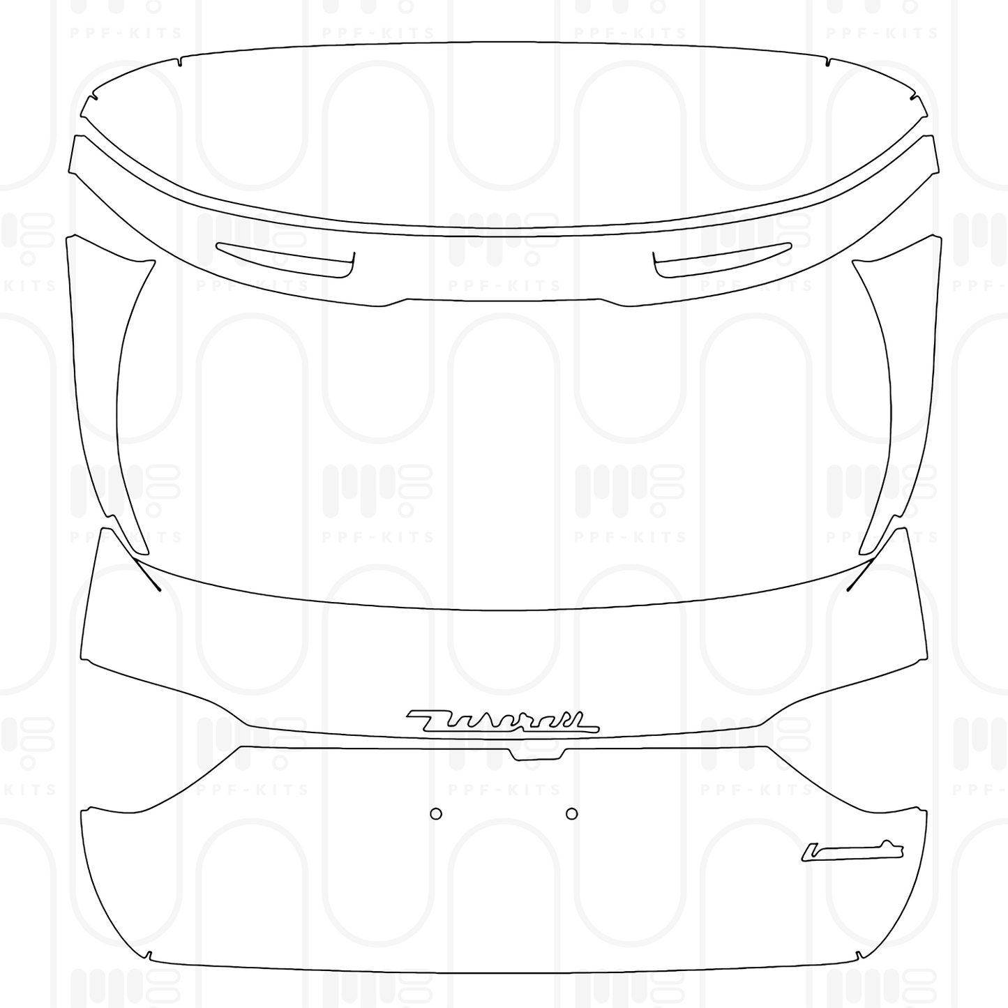PPF prédécoupé Maserati Levante Trofeo 2026
