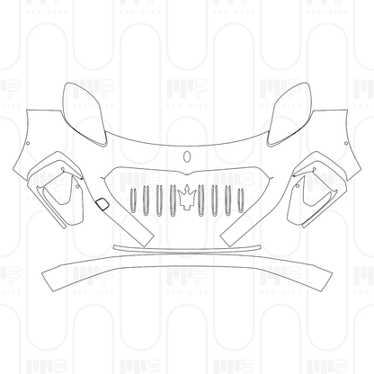 PPF prédécoupé Maserati Grecale Folgore 2026