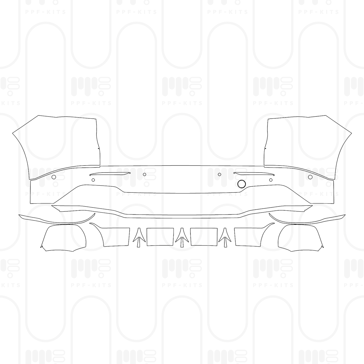 PPF prédécoupé Maserati Grecale Folgore 2026