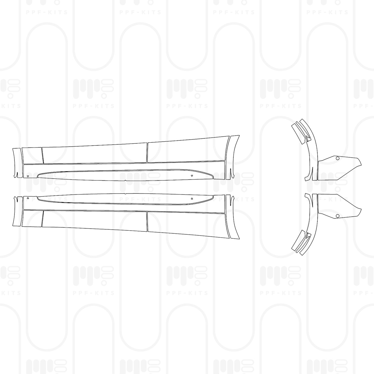 PPF prédécoupé Maserati Grecale Folgore 2026