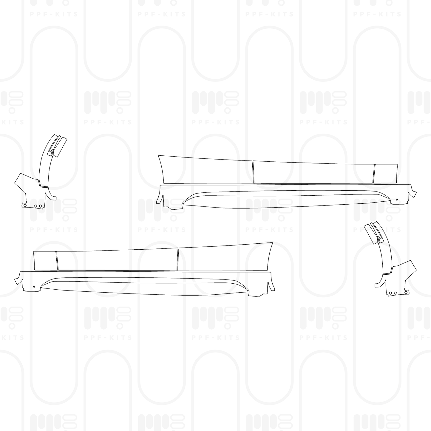 PPF prédécoupé Maserati Grecale Trofeo 2026