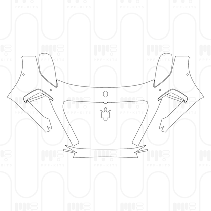PPF prédécoupé Maserati GranCabrio Trofeo 2026
