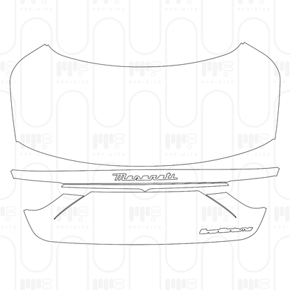 PPF prédécoupé Maserati GranTurismo Modena 2026