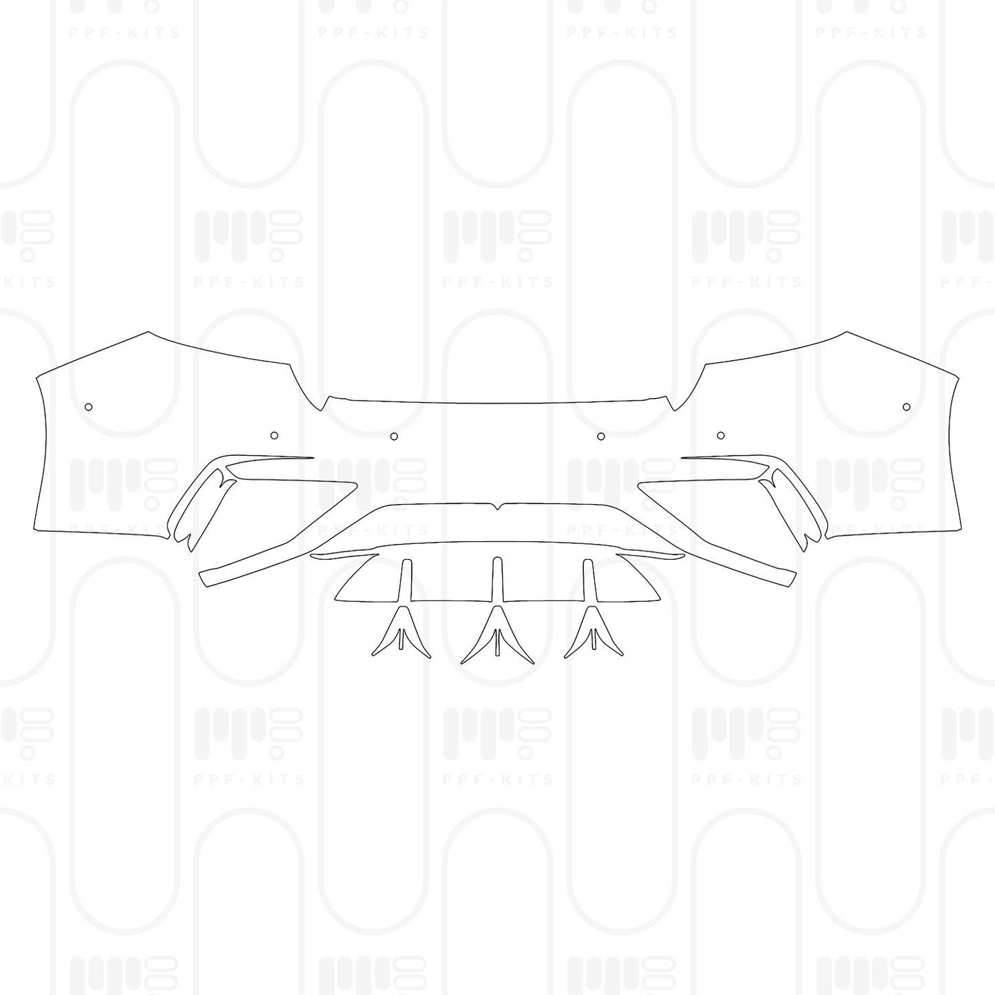 PPF prédécoupé Maserati GranCabrio Trofeo 2026