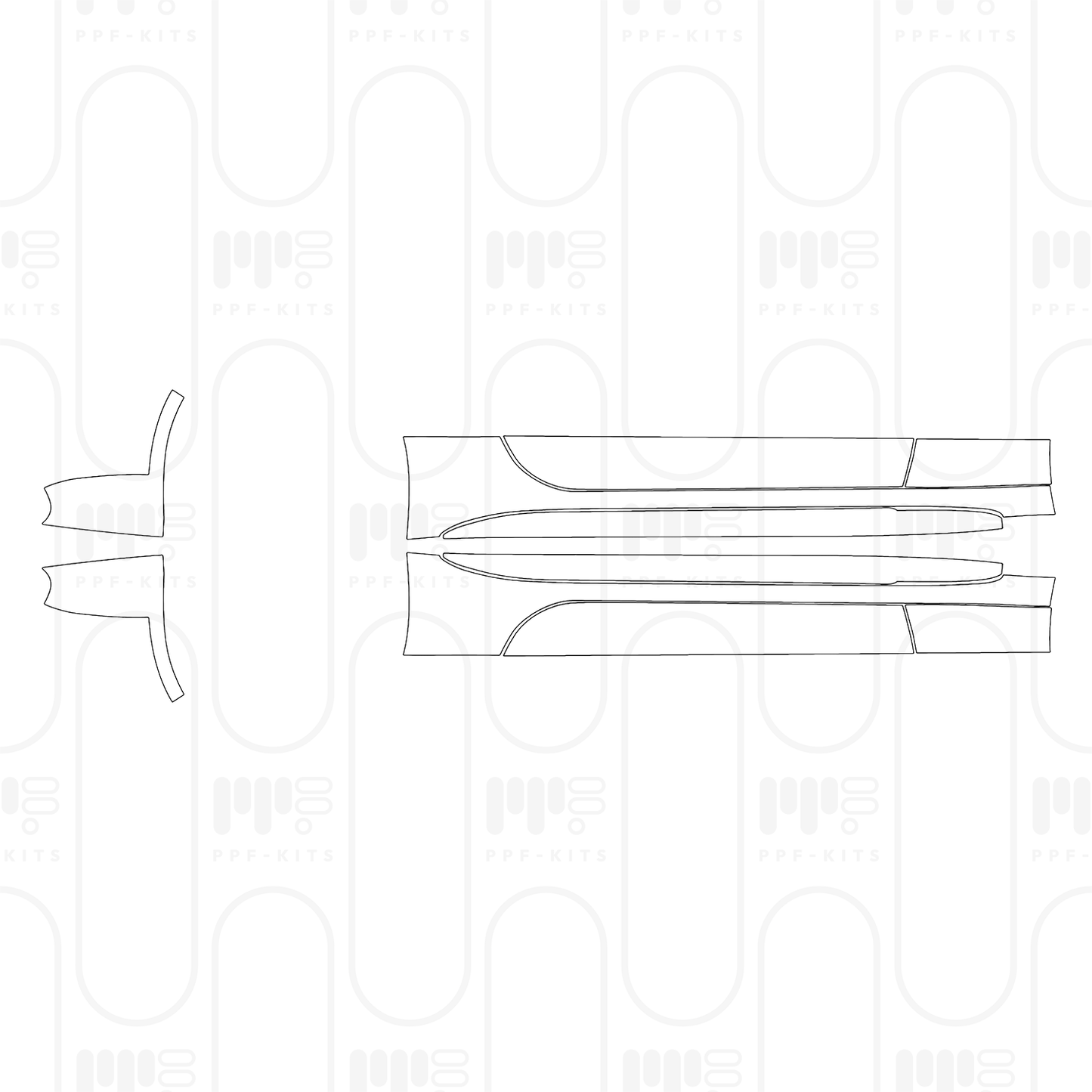PPF prédécoupé Maserati GranCabrio Trofeo 2026