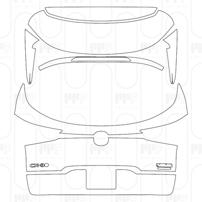 PPF prédécoupé Mazda CX-30 2026