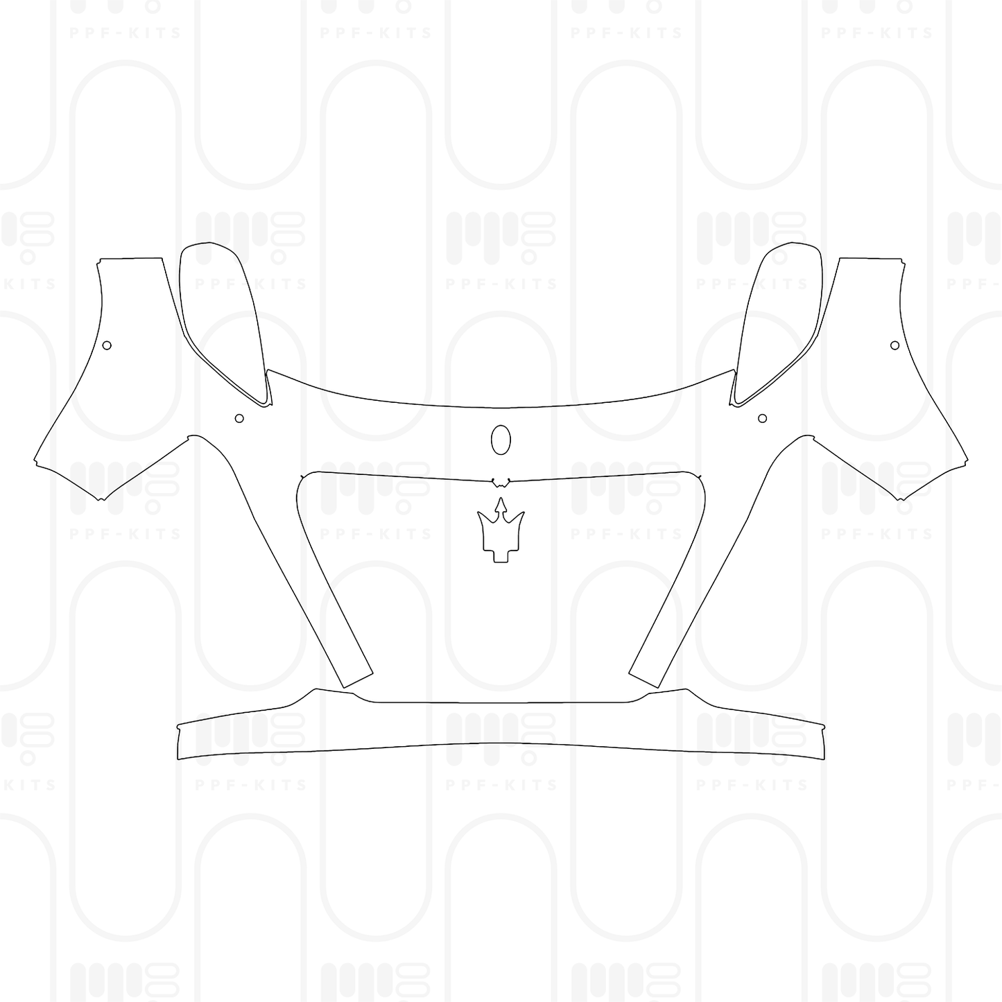 PPF prédécoupé Maserati GranTurismo Modena 2026