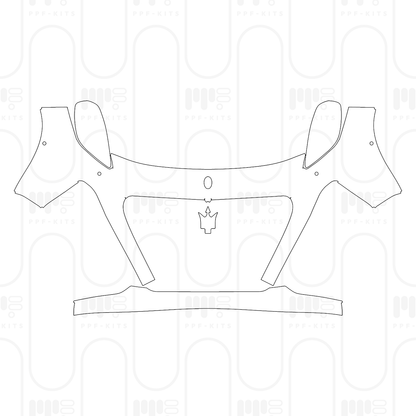 PPF prédécoupé Maserati GranTurismo Modena 2026