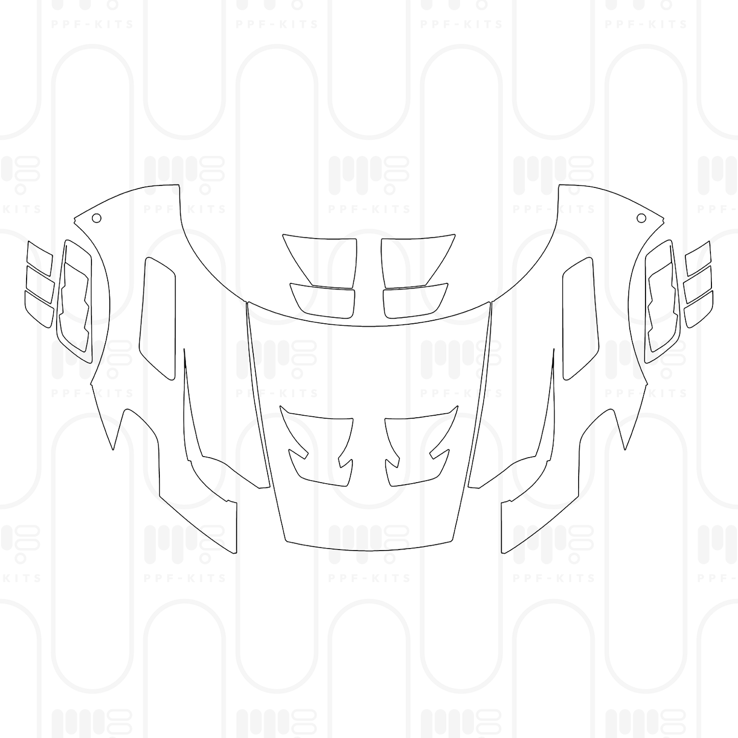 PPF prédécoupé Maserati GT2 Stradale 2026