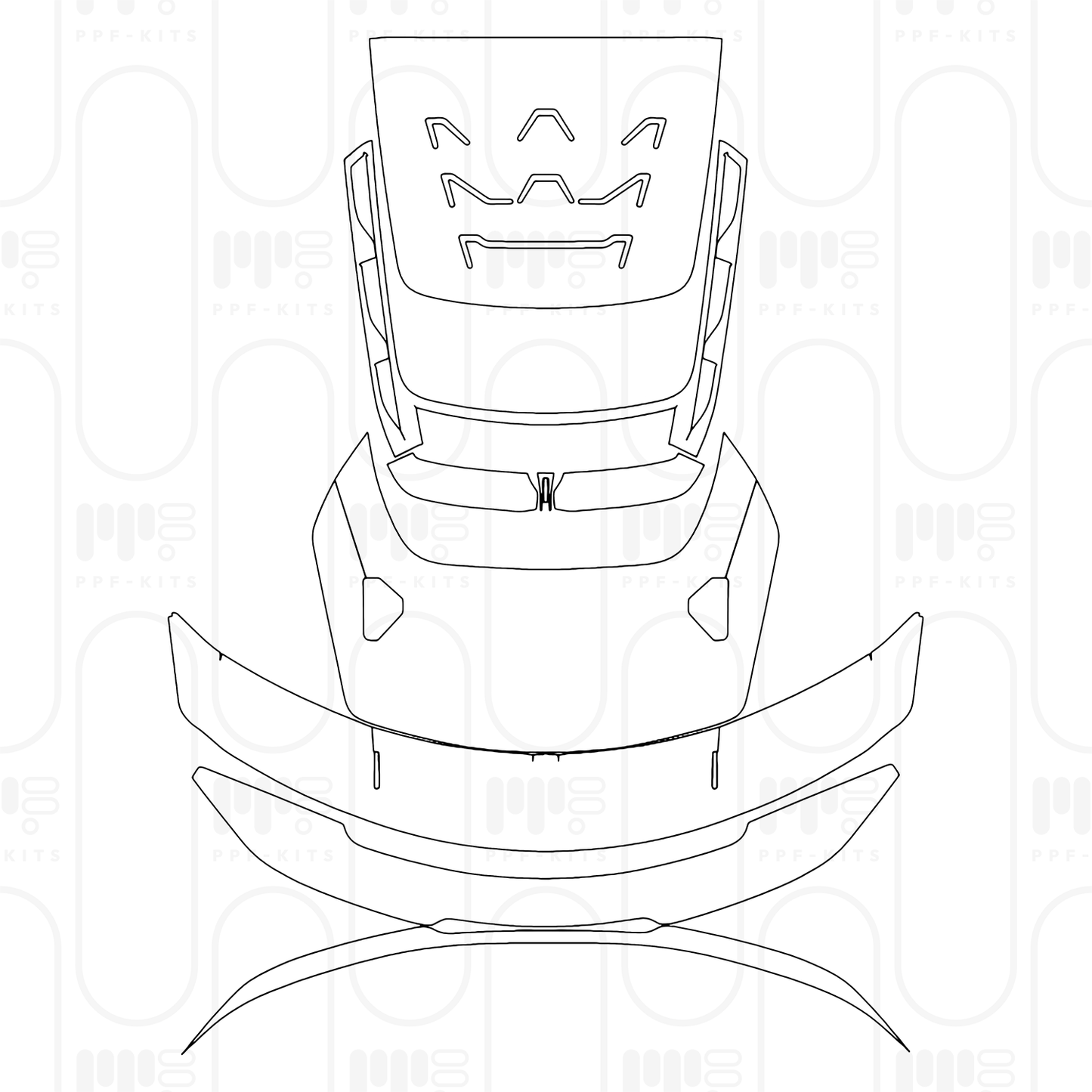 PPF prédécoupé Maserati GT2 Stradale 2026