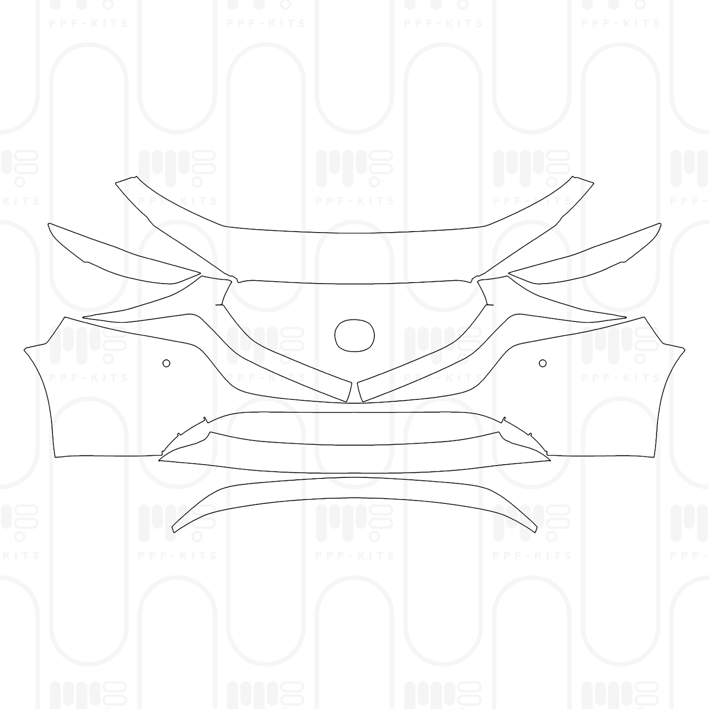 PPF prédécoupé Mazda Axela (Mazda 3) Hatchback 2026