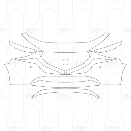 PPF prédécoupé Mazda Axela (Mazda 3) Hatchback 2026