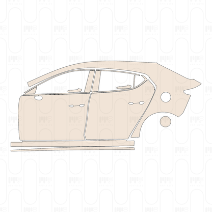 PPF prédécoupé Mazda Axela (Mazda 3) Hatchback 2026