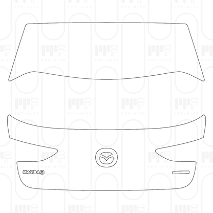 PPF prédécoupé Mazda Axela (Mazda 3) Hatchback 2026