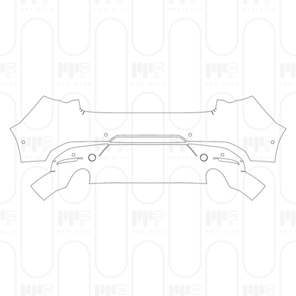 PPF prédécoupé Mazda Axela (Mazda 3) Hatchback 2026