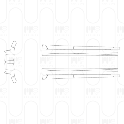 PPF prédécoupé Mazda Axela (Mazda 3) Hatchback 2026