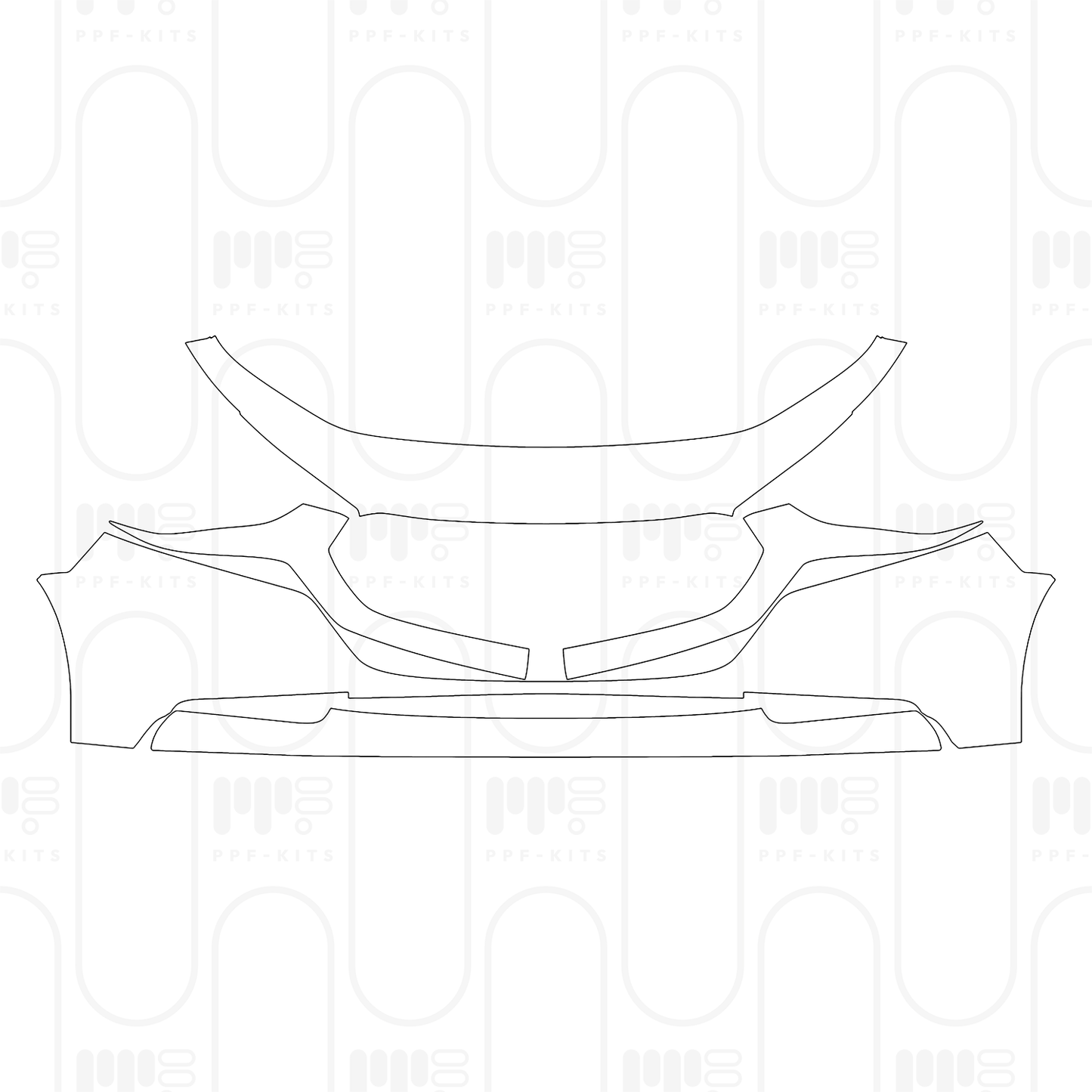 PPF prédécoupé Mazda Axela (Mazda 3) Sedan 2026