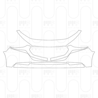 PPF prédécoupé Mazda Axela (Mazda 3) Sedan 2026