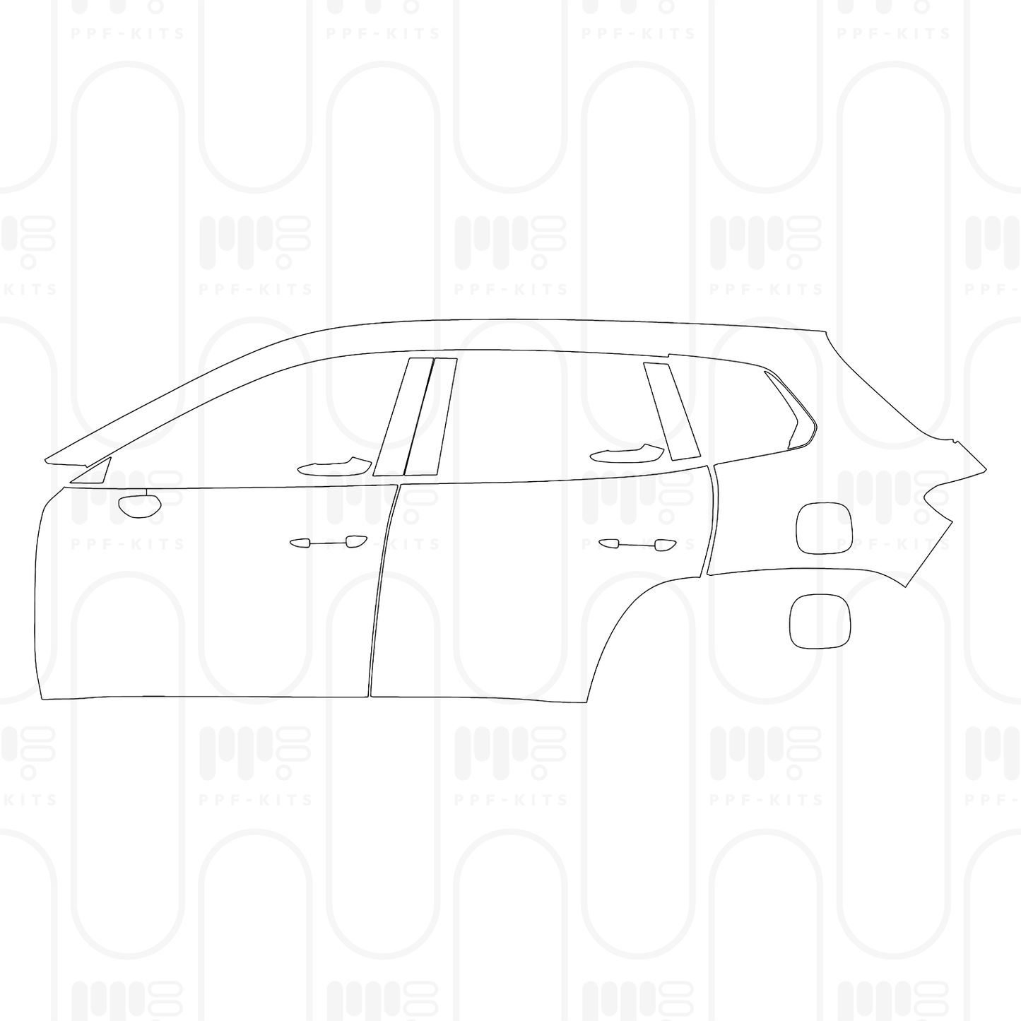 PPF prédécoupé Mazda CX-50 2026