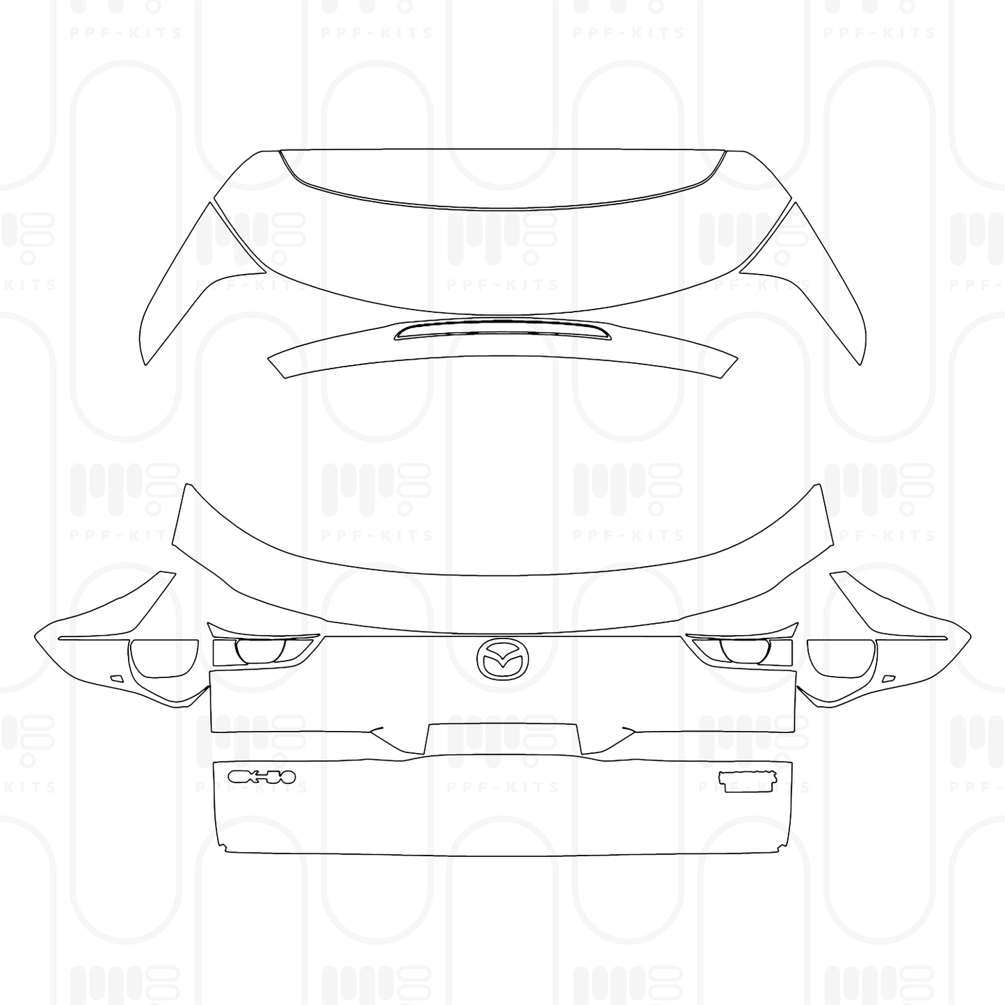 PPF prédécoupé Mazda CX-50 2026
