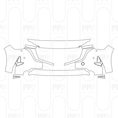 PPF prédécoupé Mazda CX-80 (EU) Homura 2026