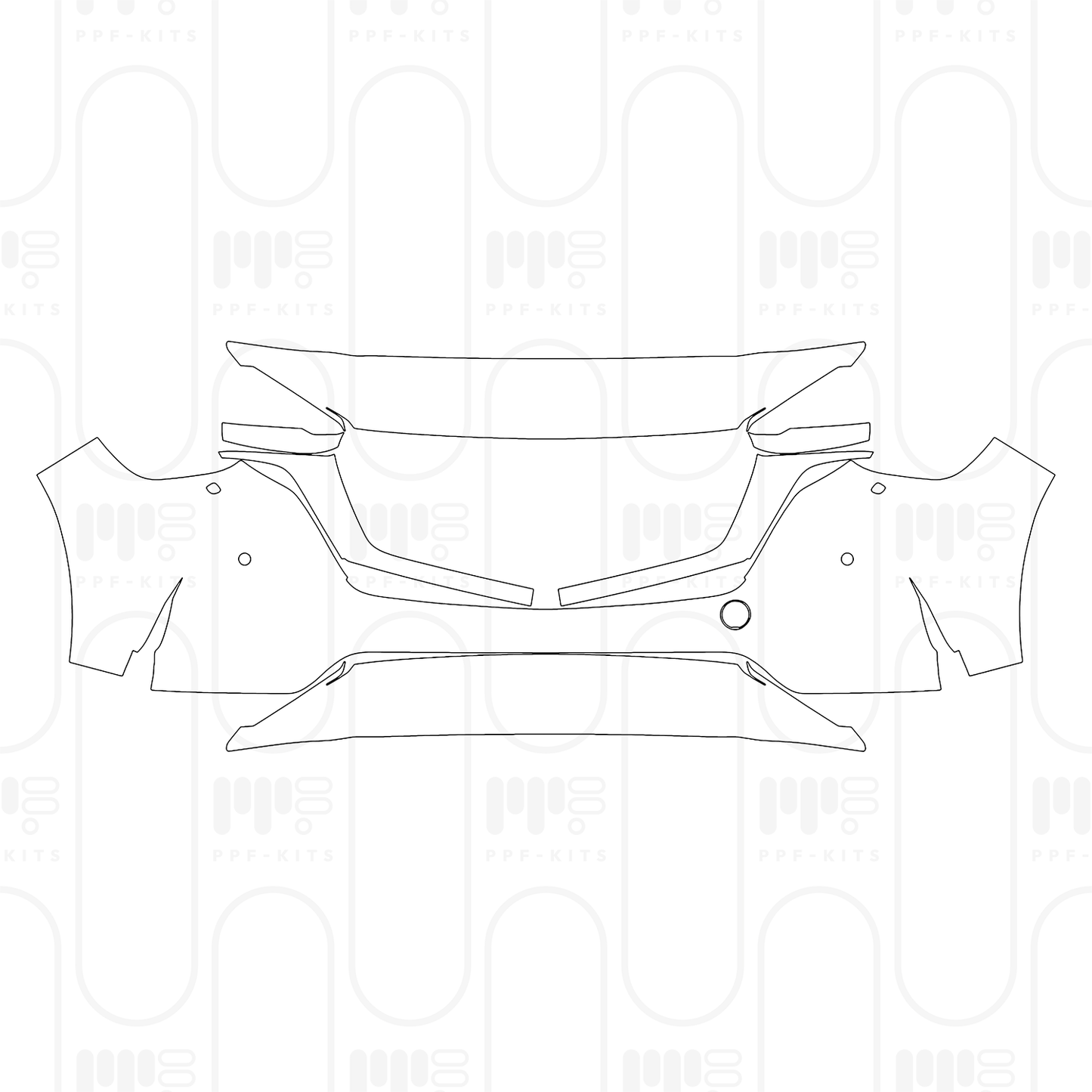 PPF prédécoupé Mazda CX-80 (EU) Exclusive-Line 2026