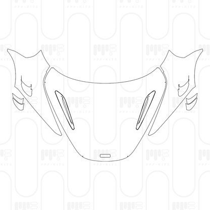 PPF prédécoupé McLaren 750S Coupe 2026