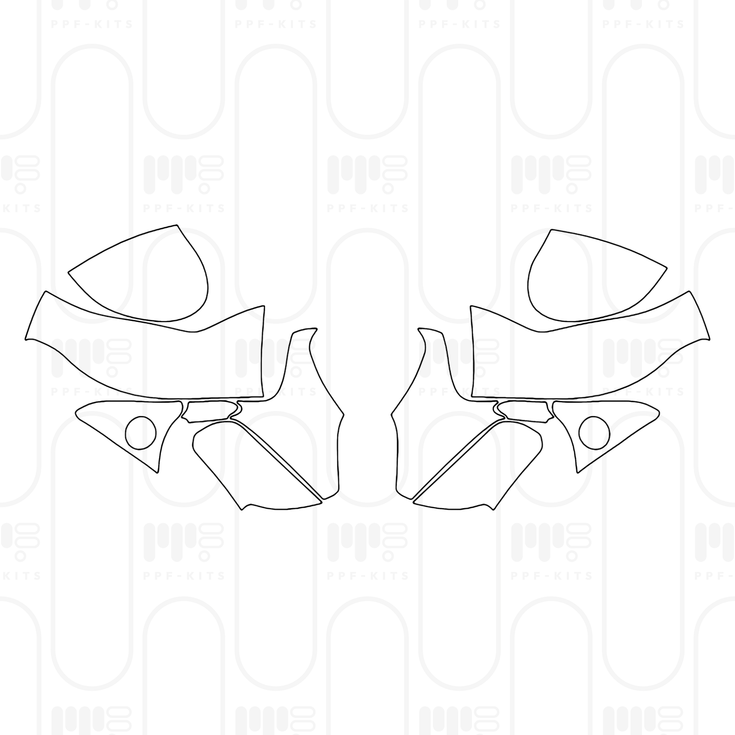 PPF prédécoupé McLaren 750S Spider 2026