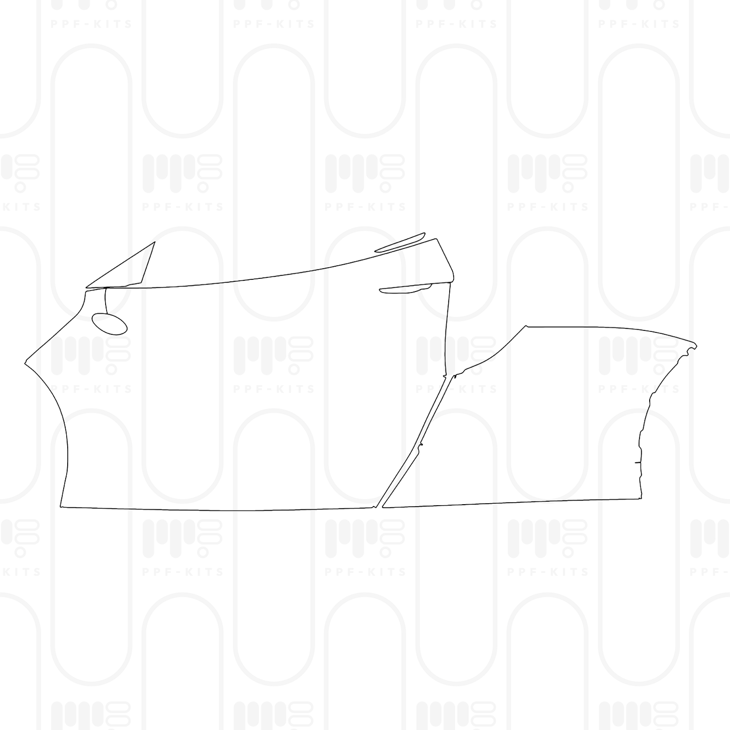 PPF prédécoupé McLaren Artura Coupe 2026