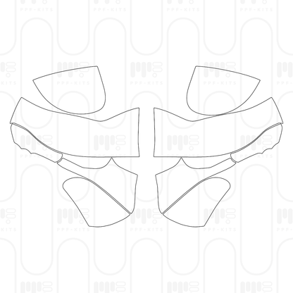 PPF prédécoupé McLaren Artura Coupe 2026