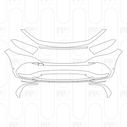 PPF prédécoupé Mercedes-Benz EQB AMG Line 2026