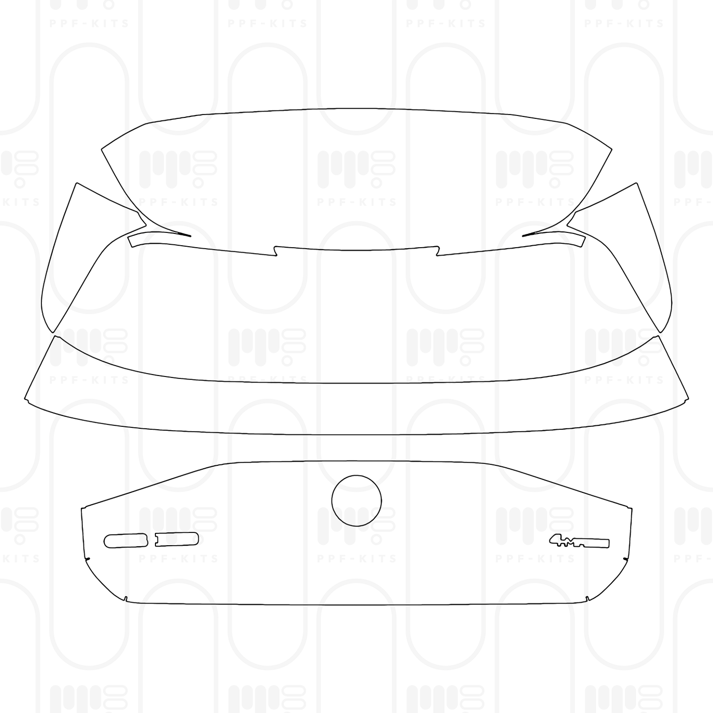 PPF prédécoupé Mercedes-Benz EQB Base 2026