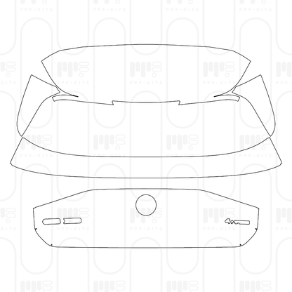 PPF prédécoupé Mercedes-Benz EQB Base 2026