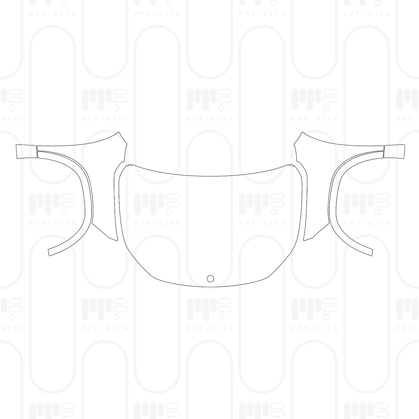 PPF prédécoupé Mercedes-Benz EQA (CN) AMG Line 2026