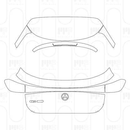 PPF prédécoupé Mercedes-Benz EQA (CN) AMG Line 2026