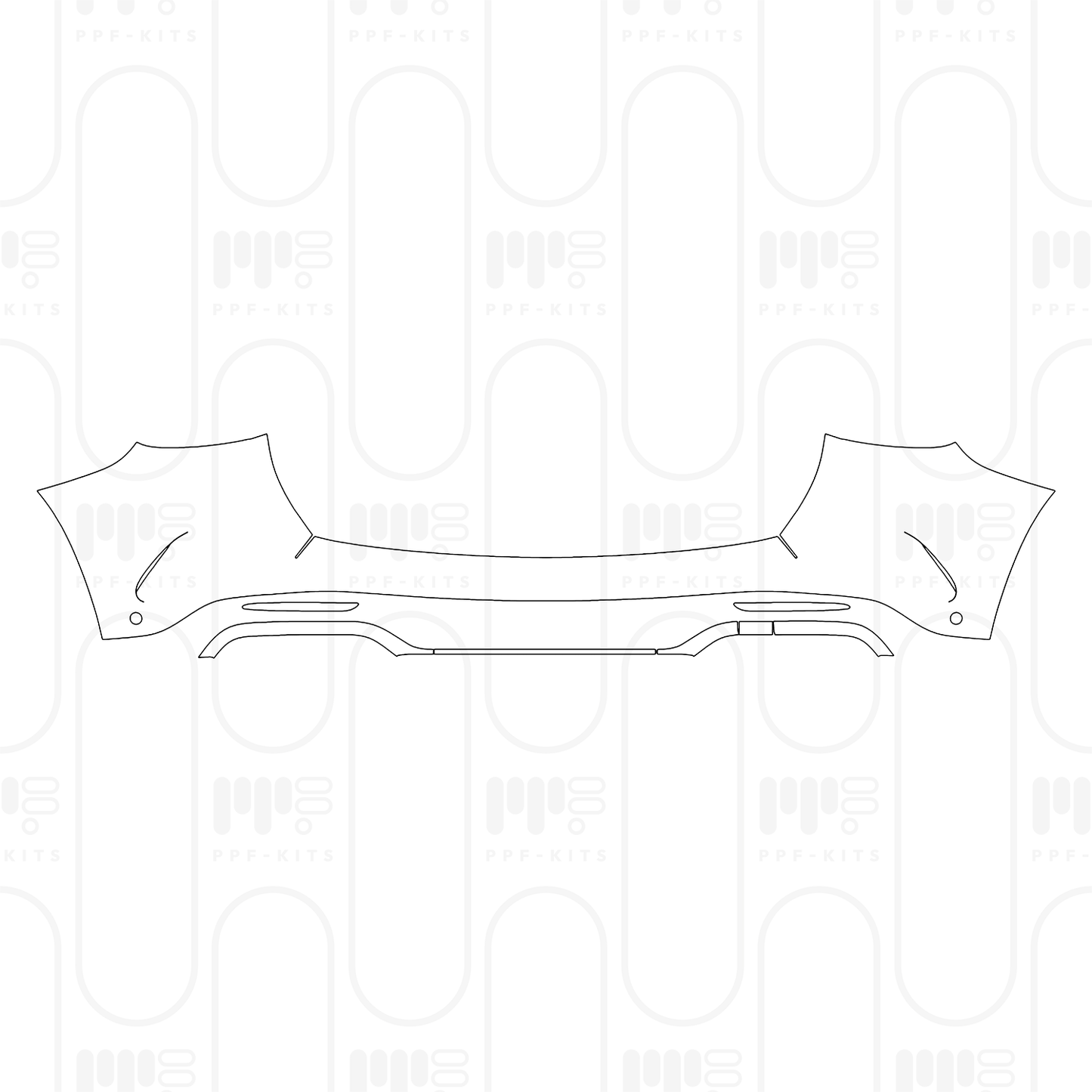 PPF prédécoupé Mercedes-Benz EQA (CN) AMG Line 2026