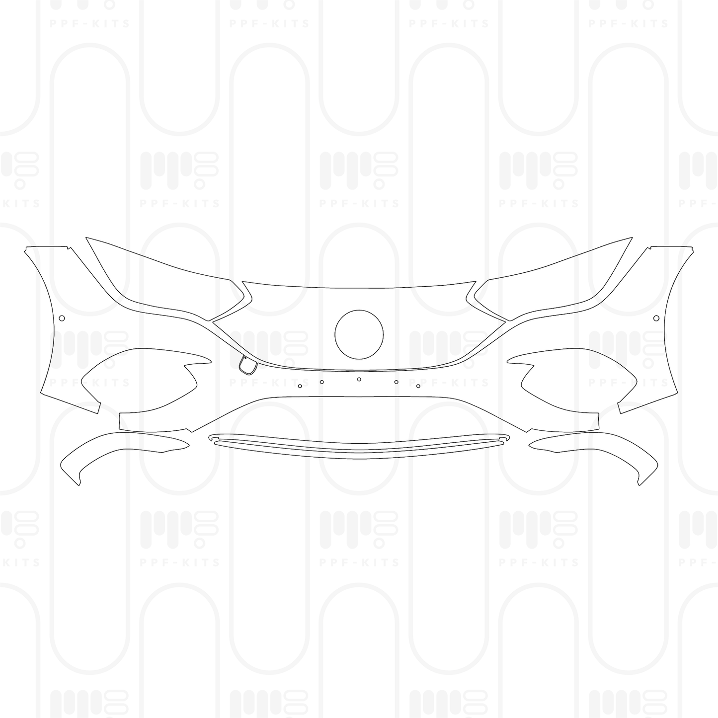 PPF prédécoupé Mercedes-Benz EQE Luxury 2026