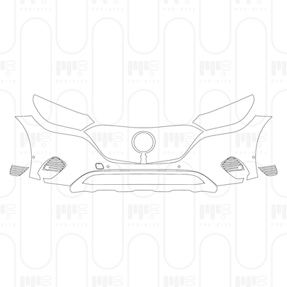 PPF prédécoupé Mercedes-Benz EQE SUV Base 2026