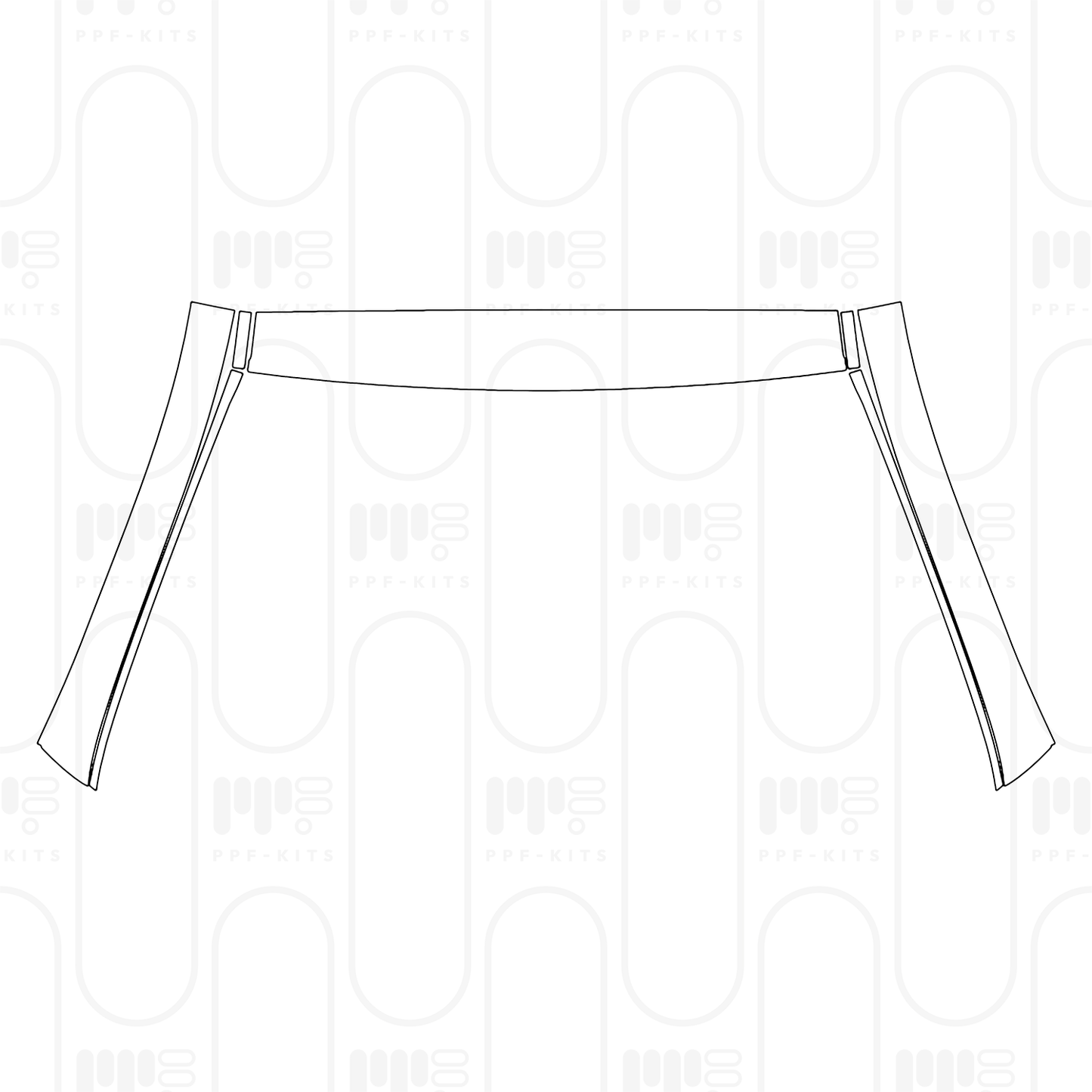 PPF prédécoupé Mercedes-Benz EQE SUV Base 2026